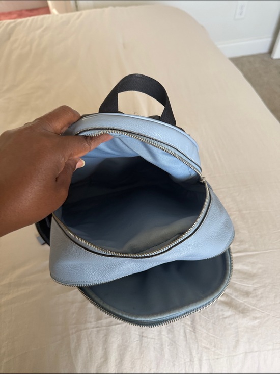 coach backpack baby blue Racer Pack Vintage Coach Rare Light Blue